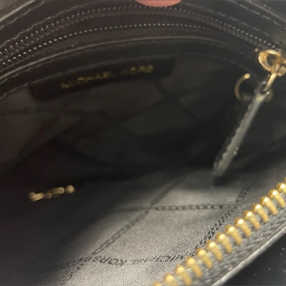 EUC Michael Kors Black Leather Mini Mercer Tote Clean - Picture 12 of 12